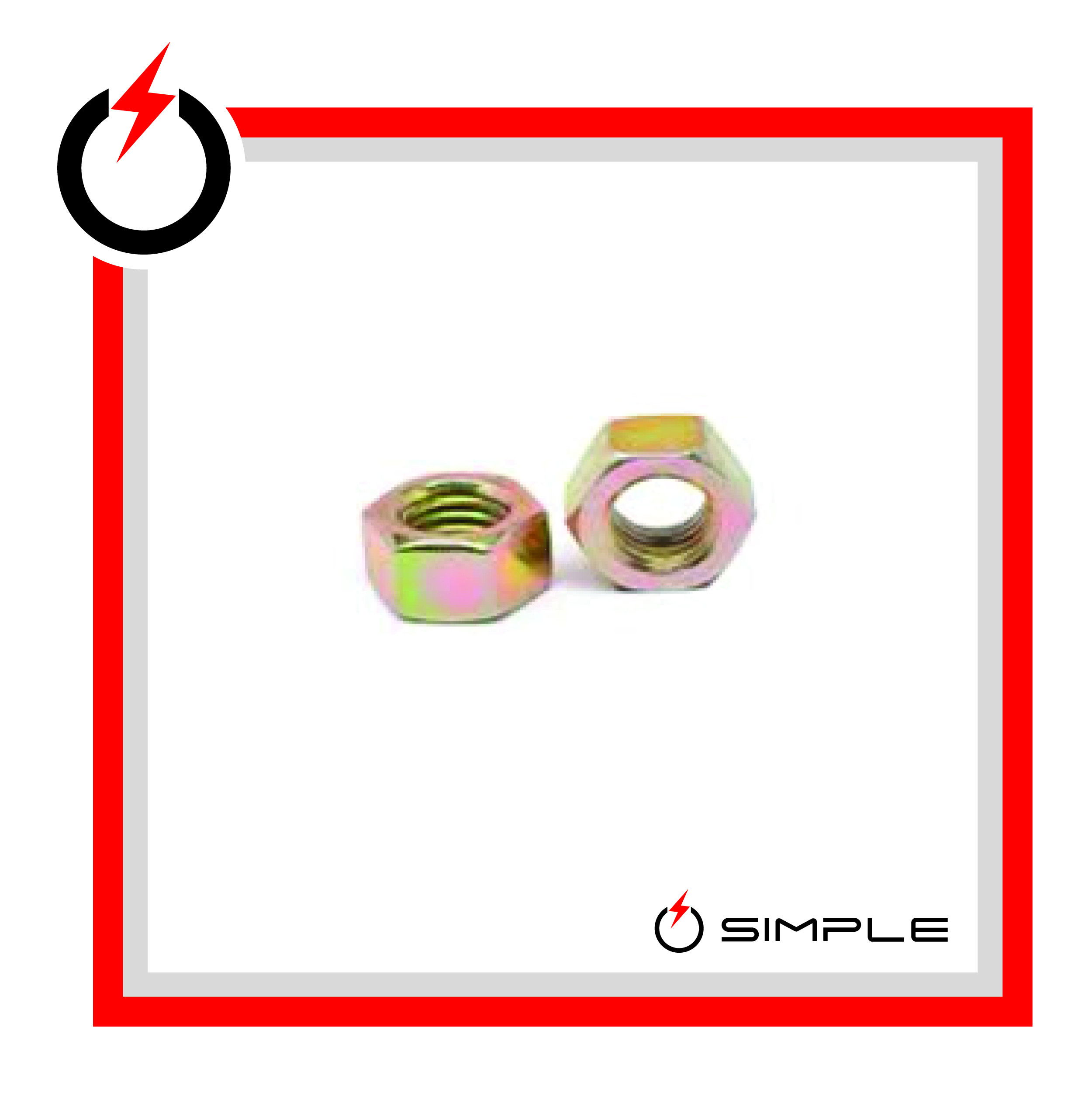 01113158 HEXAGON NUT